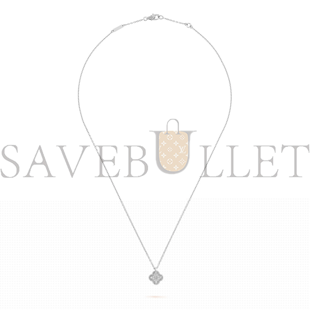 V*N CL*F arpels sweet alhambra pendant - white gold, diamond  vcaro85900